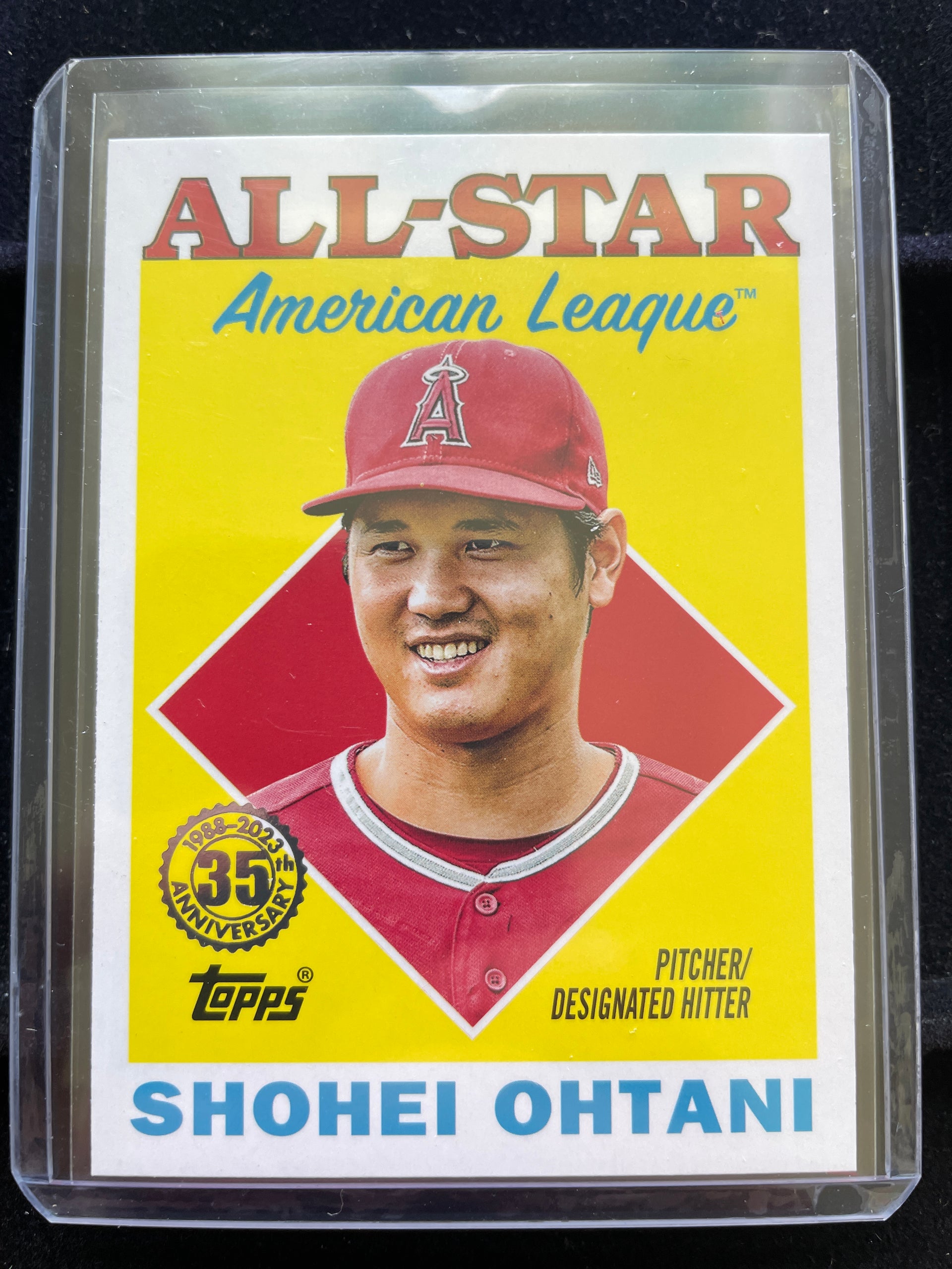 23 Topps Series 2 Shohei Ohtani '88 All-Star SP Black Parallel /299 LA  ANGELS